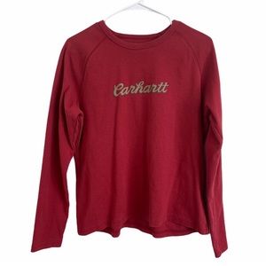 CARHARTT Red Long Sleeve Shirt